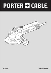 Porter-Cable PCG200 Manual