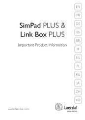 laerdal SimPad PLUS Important Product Information
