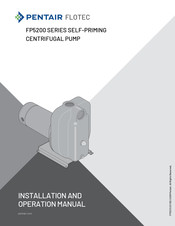 Pentair Flotec FP5252 Installation And Operation Manual