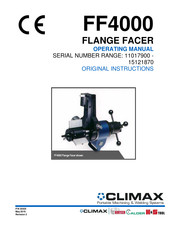Climax FF4000 Operating Manual