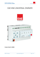 EAE 48038 Product Manual