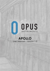 Opus APOLLO User Manual