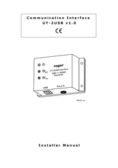 Roger UT-2USB Installer Manual