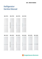 DONGBU DAEWOO ELECTRONICS RN-274N Service Manual