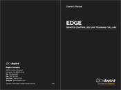 Dogtra Edge Owner's Manual
