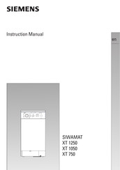 Siemens SIWAMAT XT 1250 Instruction Manual