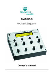 Spectral Audio CYCLUS 3 Owner's Manual