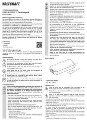 VOLTCRAFT USB-C USBC-60 Operating Instructions Manual
