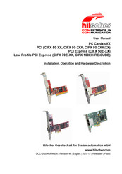 hilscher CIFX 50-2DPDN User Manual