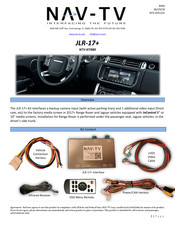 Nav Tv JLR-17+ Quick Start Manual