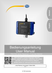 PCE Instruments PCE-FGD-C4H10O User Manual