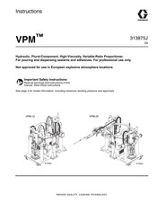 Graco VPM 12 Instructions Manual