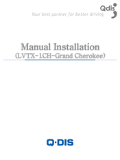 Qdis LVTX-1CH Manual Installation