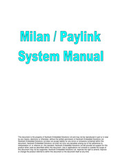 Aardvark Milan System Manual