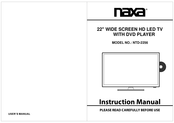 Naxa NTD-2256 Instruction Manual