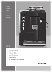 Siemens TE509 RW Series Instruction Manual