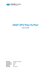 Teledyne SP Devices ADQ7 User Manual