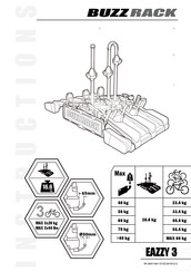 BuzzRack EAZZY 3 Installation Instructions Manual