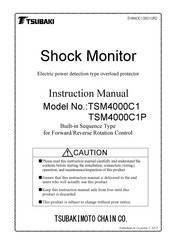 Tsubaki TSM4000C1 Instruction Manual