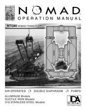 JDA Global NOMAD TRANS-FLO NTG80 316 STAINLESS STEEL Operation Manual