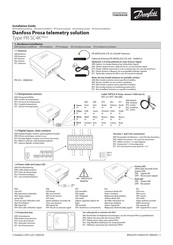 Danfoss PR-SC4K Direct Installation Manual