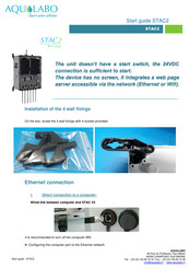 AquaLabo Secomam STAC2 Start Manual