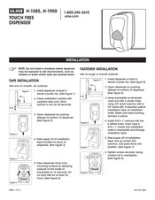 U-Line H-1585 Installation Instructions