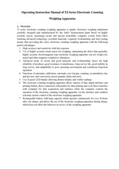 G&G TJ Series Operating Instructions Manual