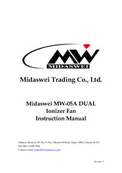 Midaswei MW-05A DUAL Instruction Manual