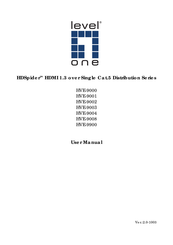 LevelOne HDSpider HVE-9008 User Manual
