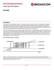 Broadcom ACPL-C799 User Manual