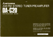 Mitsubishi DA-C20 Instruction Book