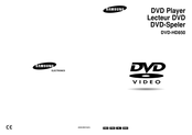 Samsung DVD-HD850 Manual