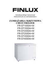 Finlux FR-CF150DA+W Instructions For Use And Maintenance Manual