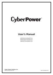 Cyber Power BPSE48V40ART2U User Manual