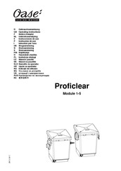 Oase Proficlear Module 4 Operating Instructions Manual
