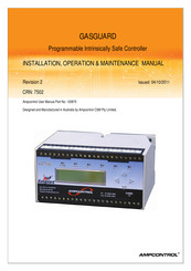Ampcontrol gasguard Installation, Operation & Maintenance Manual