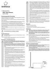 Renkforce 1377962 Operating Instructions Manual
