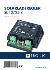 H-Tronic SL 12/24-8 Manual