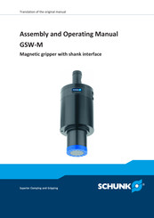 SCHUNK GSW-M Series Assembly And Operating Manual