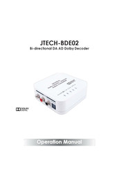 J-Tech Digital JTECH-BDE02 Operation Manual