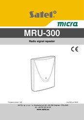 Satel micra MRU-300 Manual