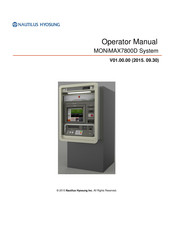 Nautilus Hyosung MONiMAX7800D Operator's Manual
