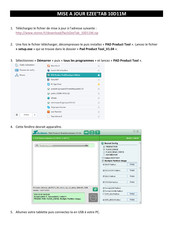 Storex EZEE'TAB 10D11M Update Manual