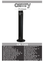 camry Premium CR 7320 User Manual