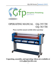 Gfp 300	Series Operating Manual