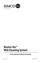 Simco-Ion Neutro-Vac Installation And Operating Instructions Manual