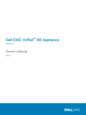 Dell EMC VxRail 60 Appliance Owner's Manual
