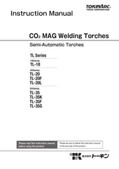 Tokin TokinArc TL-20L Instruction Manual