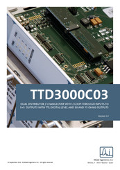 Albalá Ingenieros TTD3000C03 Manual